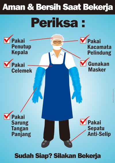 Aman dan Bersih Saat Bekerja (3)