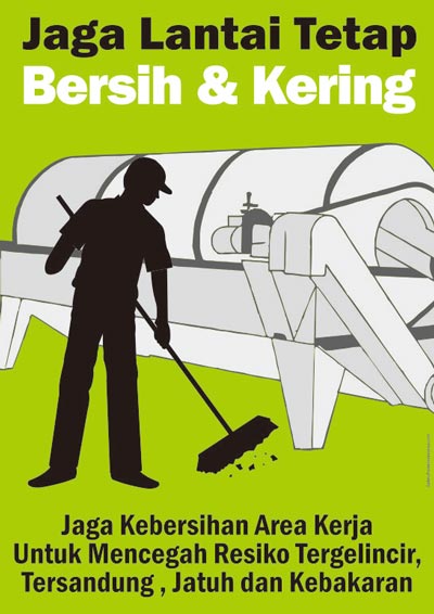 Lantai Bersih dan Kering