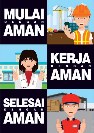 Mulai, Kerja, Selesai, Dengan Aman