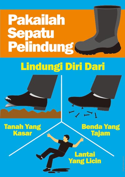 Pakailah Sepatu Pelindung