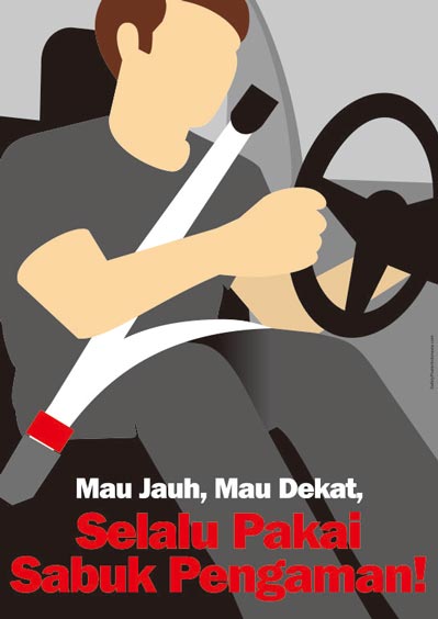 Selalu Pakai Sabuk Pengaman