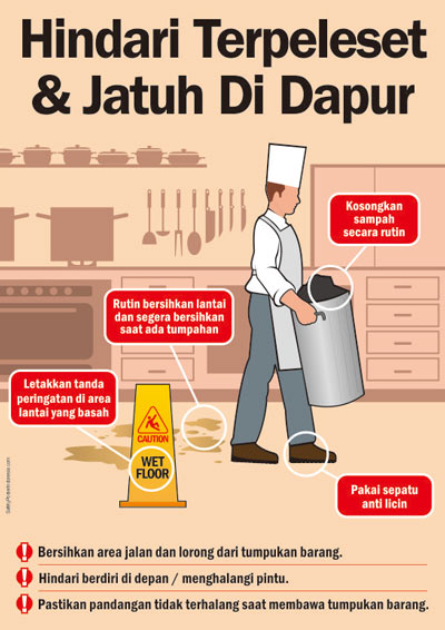 Hindari Jatuh Di Dapur