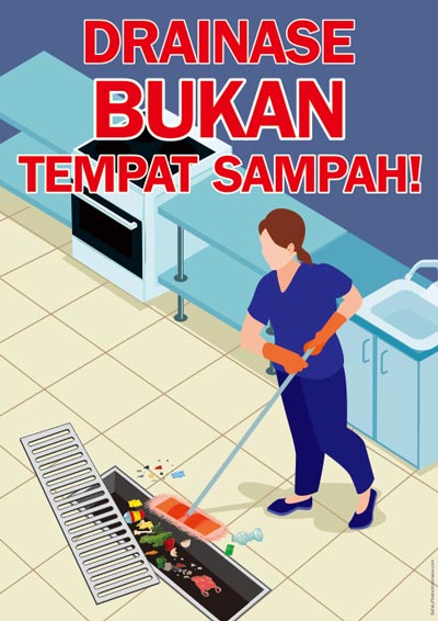 Drainase bukan tempat sampah